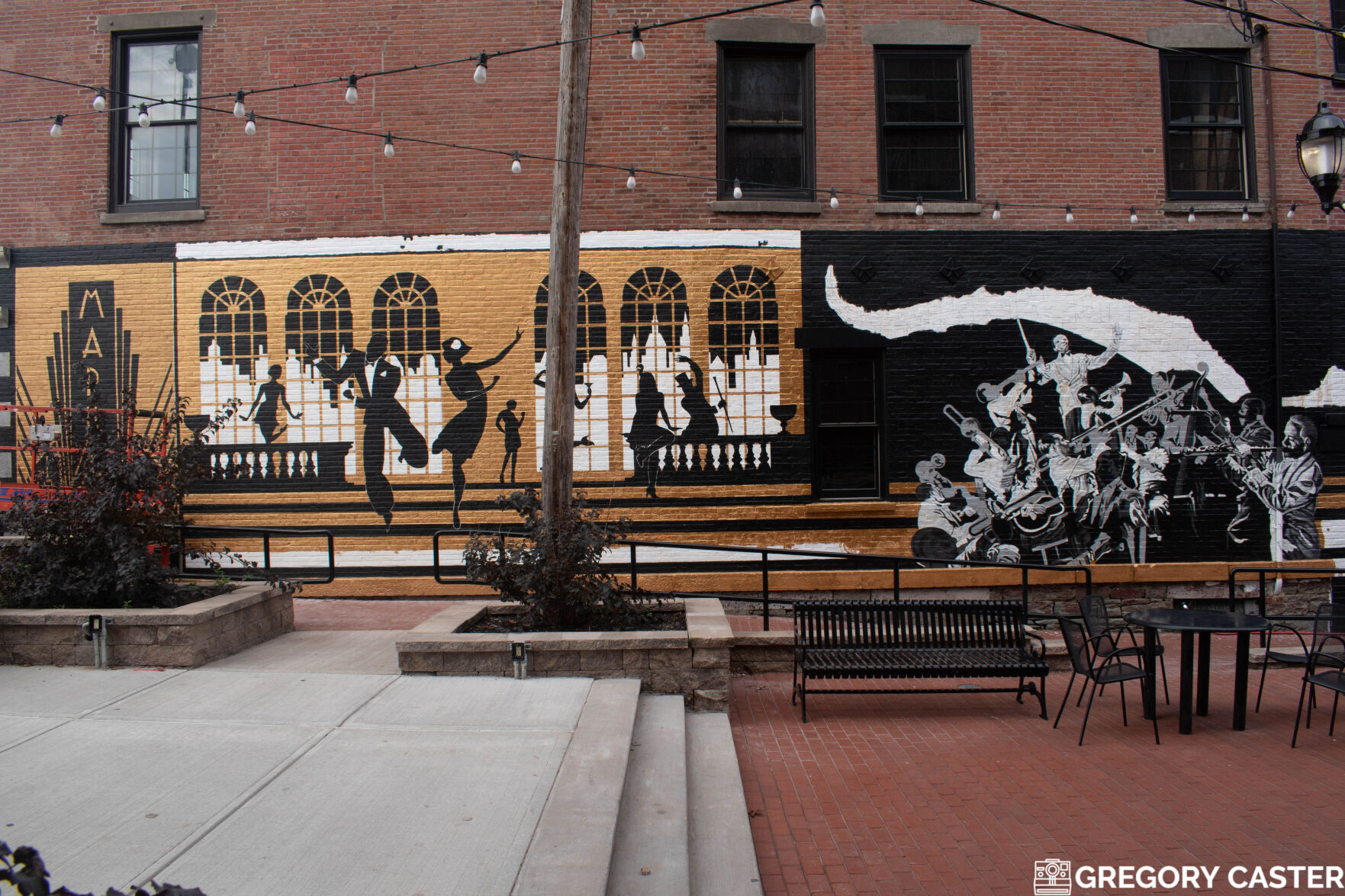 Dancing in the streets: Water Street Square mural channels neighborhood’s lyrical past